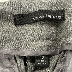 Harve Benard Gray Straight Leg Pants